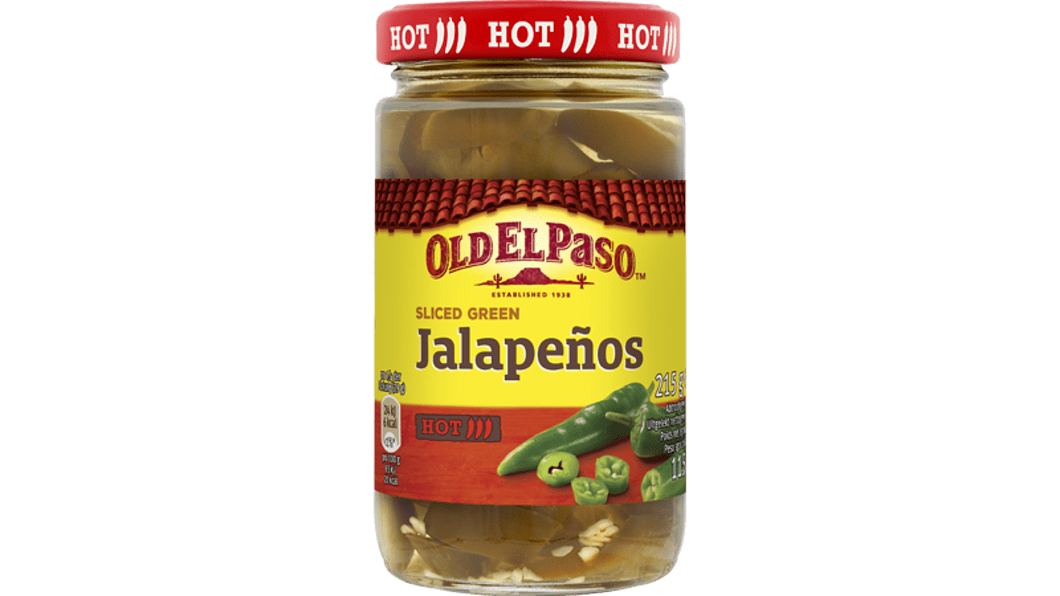 sliced jalapenos